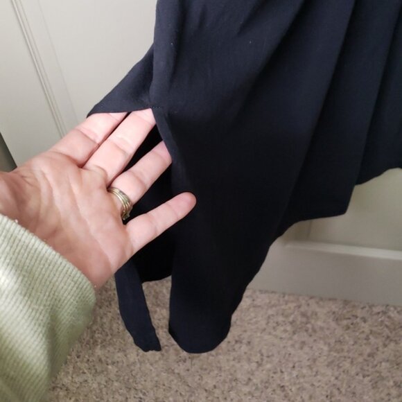 NWT Johnny Was Floral Embroidered Cotton Midi Maxi Black Dress Size Medi… - Picture 9 of 11